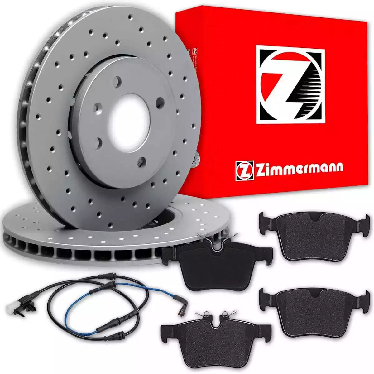 Якісні гальмівні колодки та диски Zimmermann для KIA CEE'D (JD) 1.6 CVVT