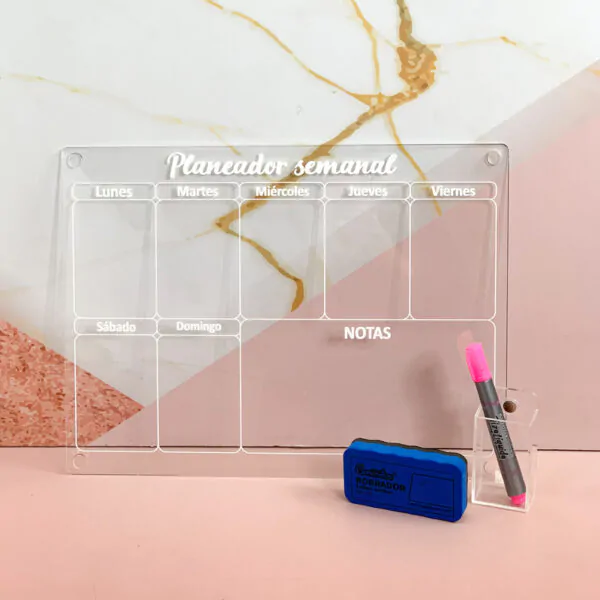 PLANNER SEMANAL MAGNETICO KIT NAVIDEÑO